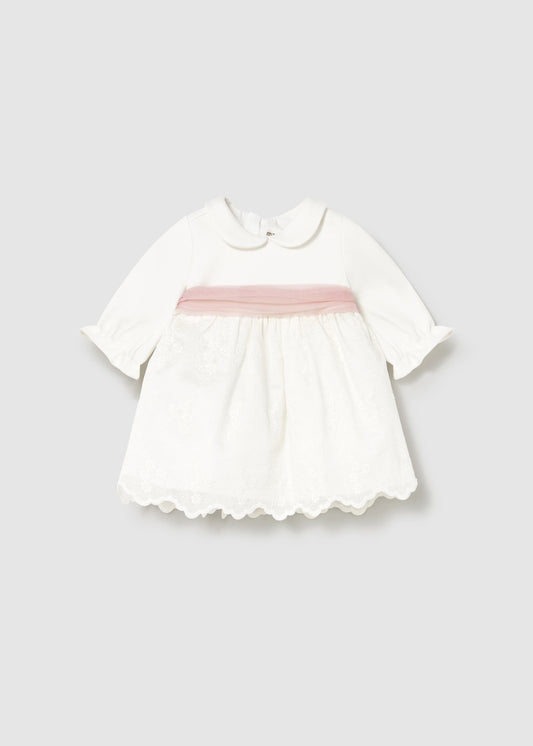 Mayoral Girl Embroidered Dress
