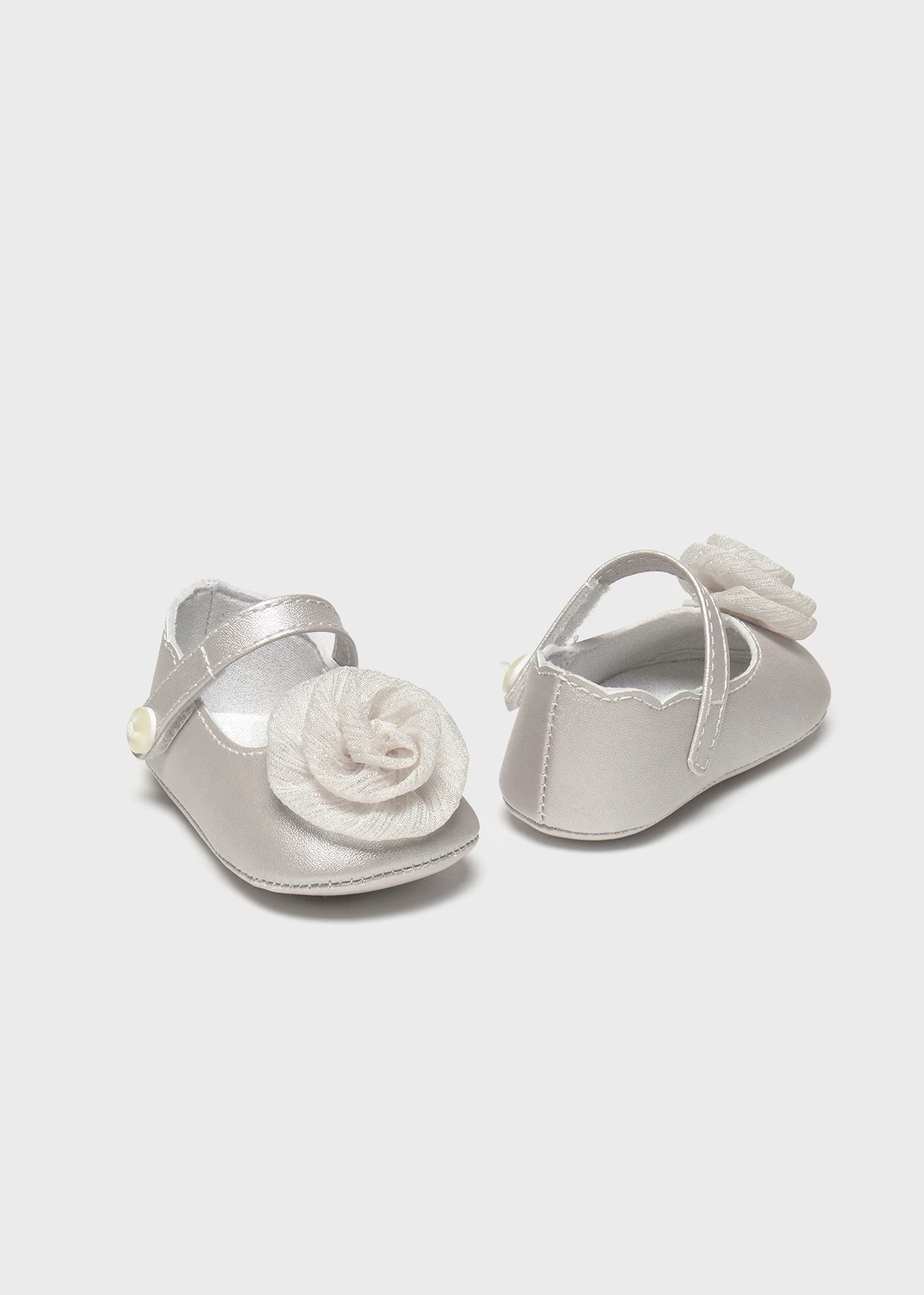 Mayoral Baby Girl Flower Mary Janes