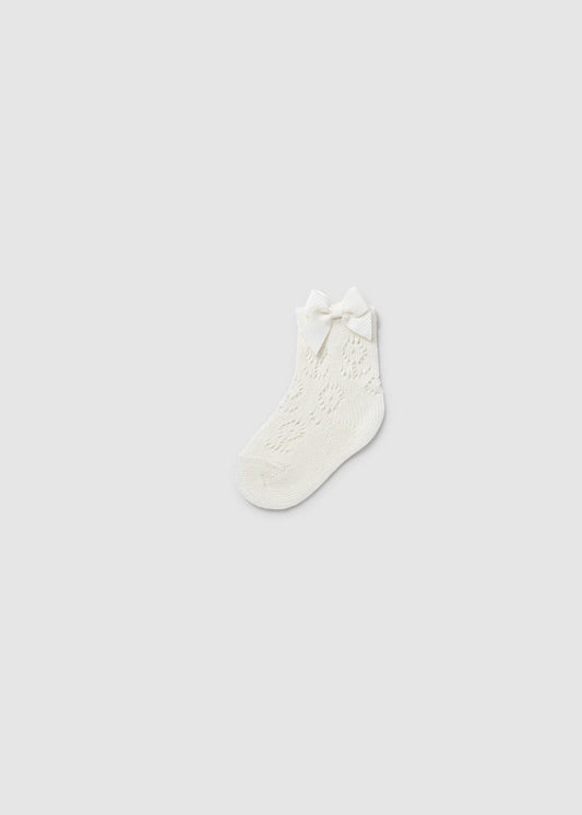 Mayoral Newborn Openwork Socks