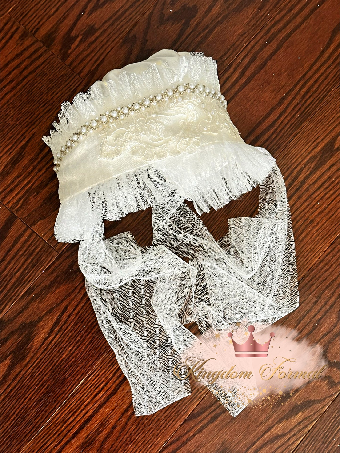 The Belkis Baptism Gown w/Bonnet