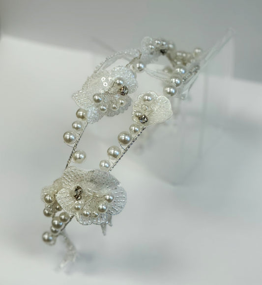 Pearl Beaded Headband