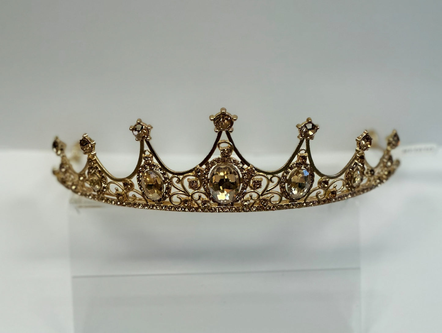 Gold Amber Tiara