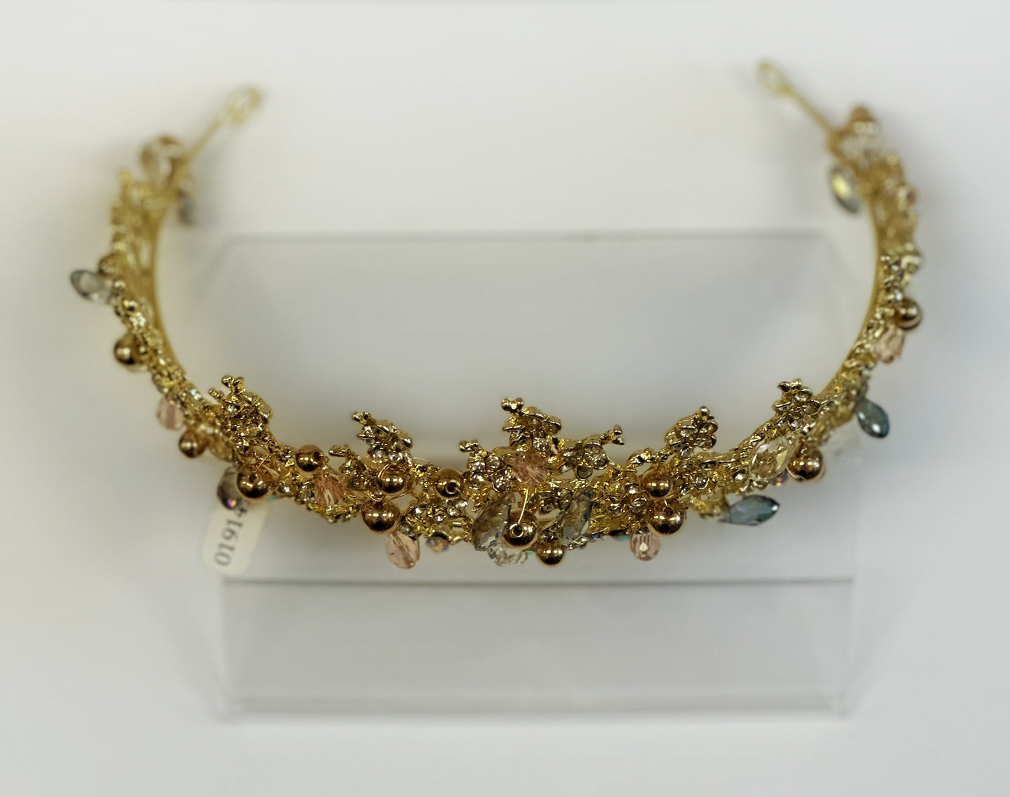 Gold Beaded Tiara