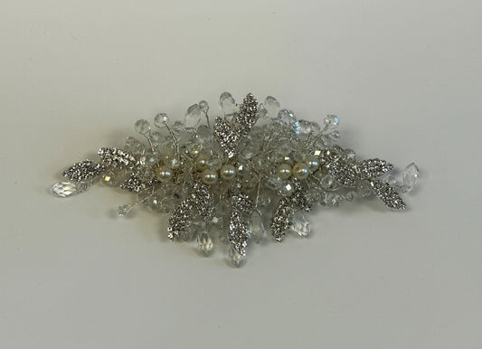 Rhinestone Pearl Hairclip