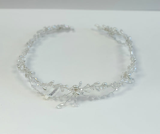 ST Pearl Rhinestone Headpiece