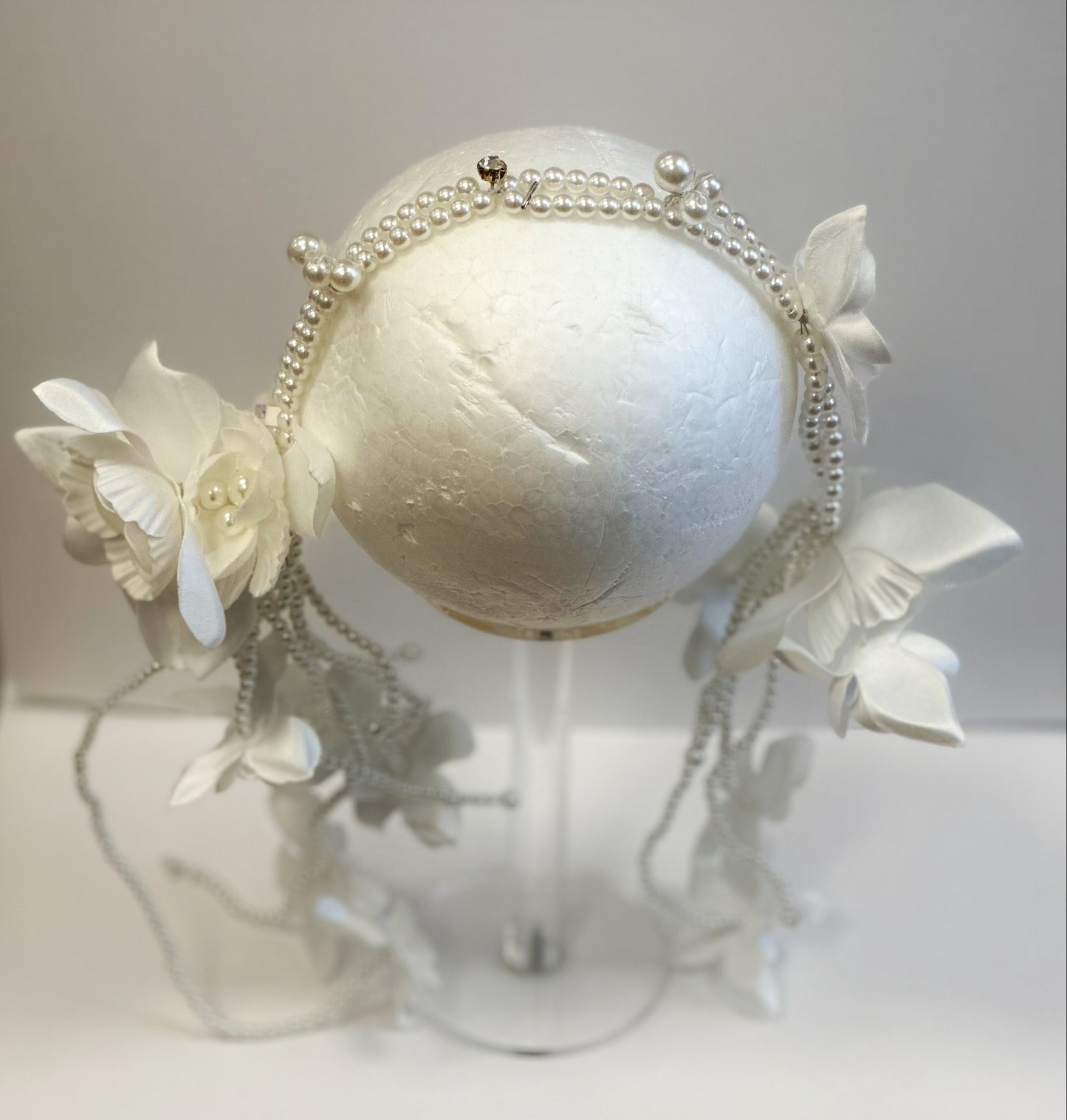 Pearl Flower Hair Decoration