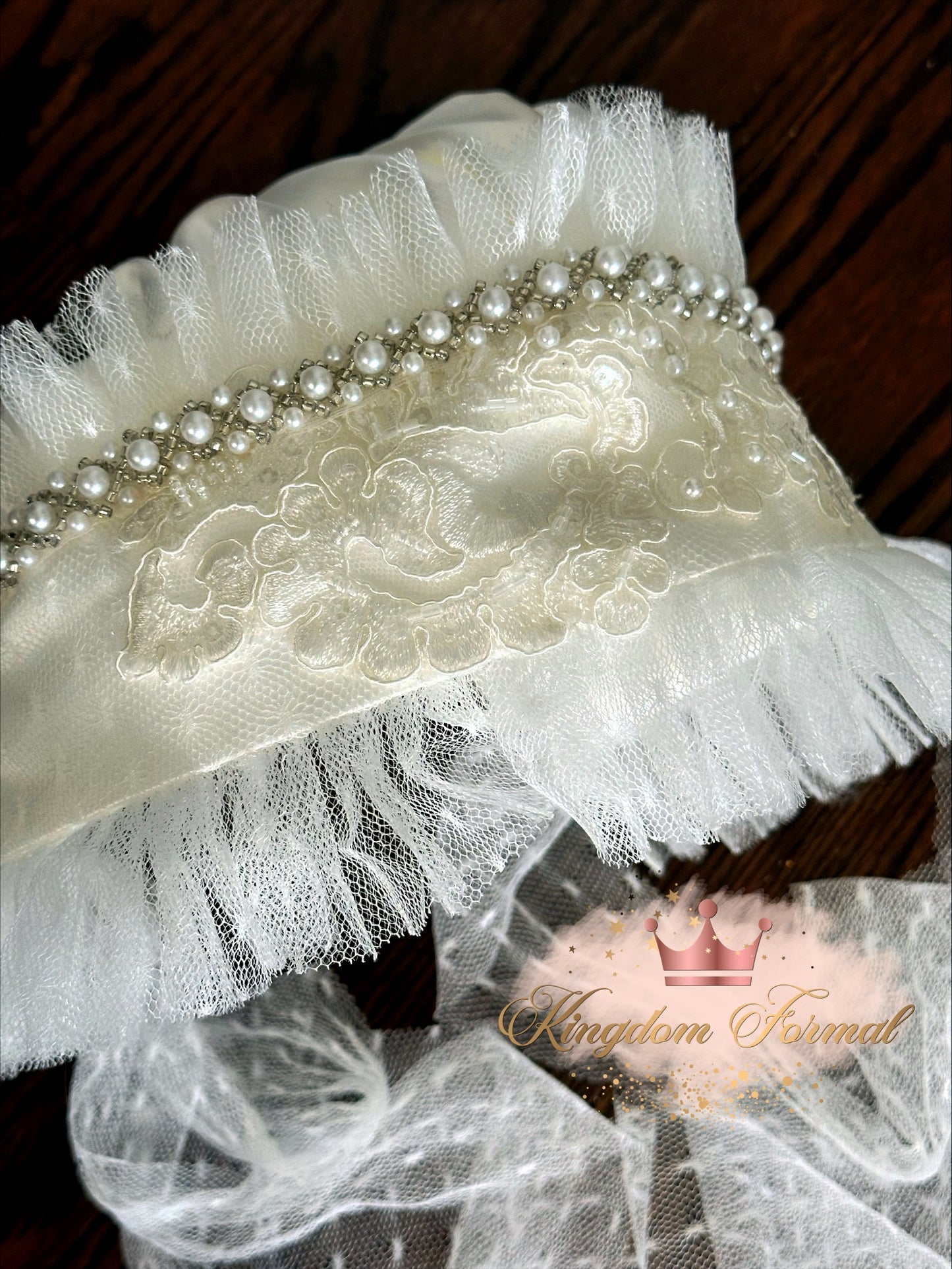 The Belkis Baptism Gown w/Bonnet