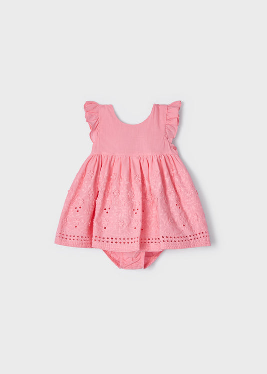 Mayoral Embroidered Applique Dress