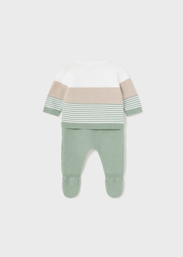 Mayoral 2 piece sustainable cotton knit set