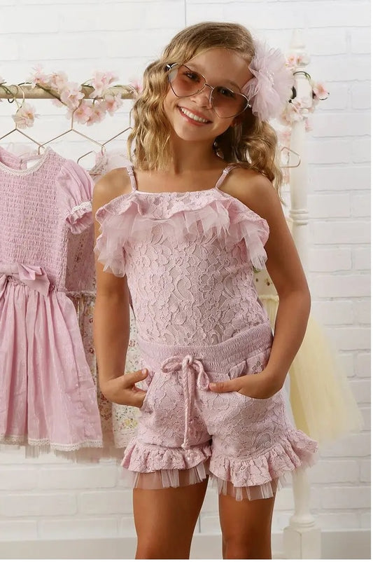Lace Romper