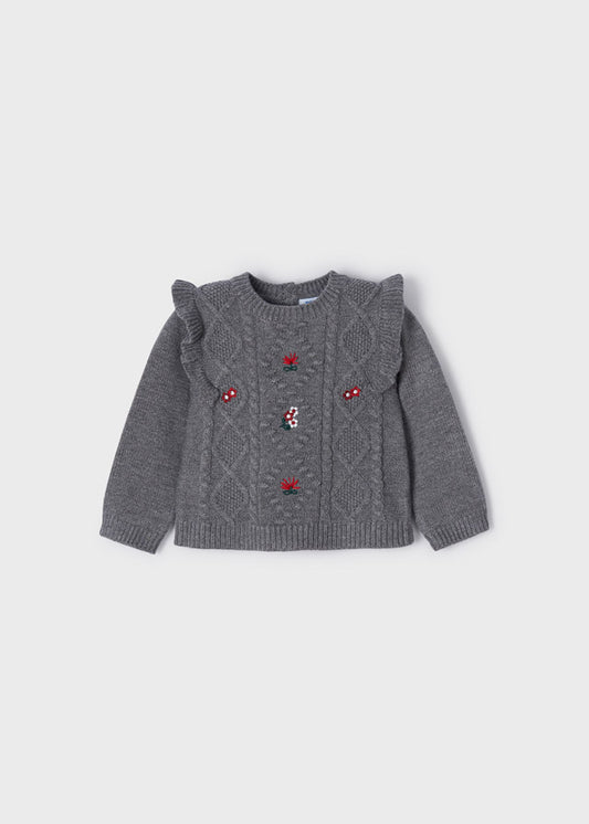 Mayoral Sweater and Tulle Skirt Set