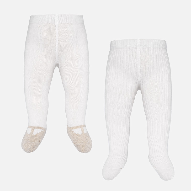 Mayoral Knit Tights 2 pack