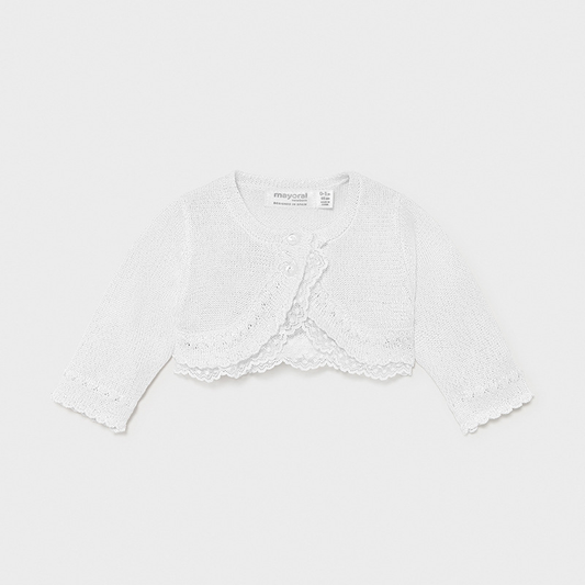 Mayoral Baby Tricot Ceremony Cardigan