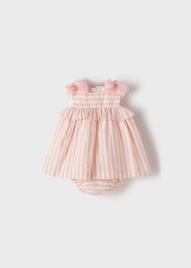 Mayoral Baby Girl Blossom Striped Dress