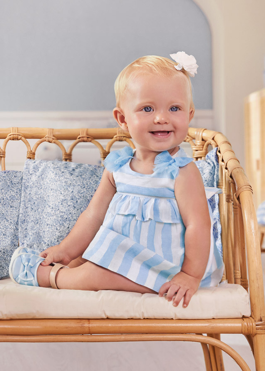 Mayoral Baby Girl Bluebell Striped Dress