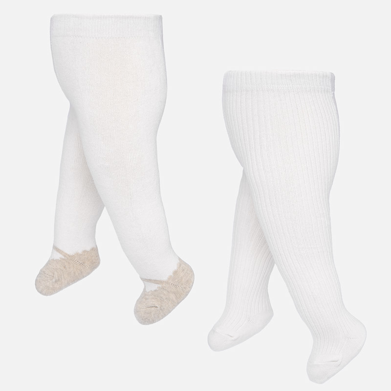 Mayoral Knit Tights 2 pack