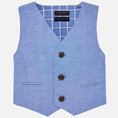 Mayoral Boy Vest/Shorts/LS Shirt/Bowtie