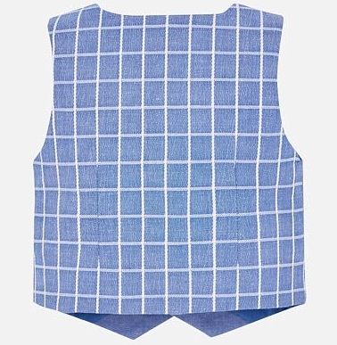Mayoral Boy Linen Shirt/Vest and Shorts Set