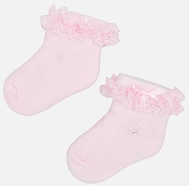 Mayoral Baby girl Dressy socks with Flounce