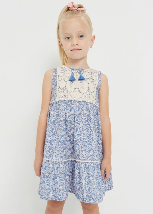 Mayoral Crochet Dress
