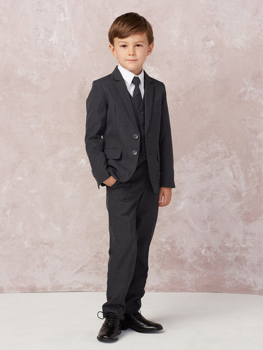 Boys 5pc Slim Fit Suit