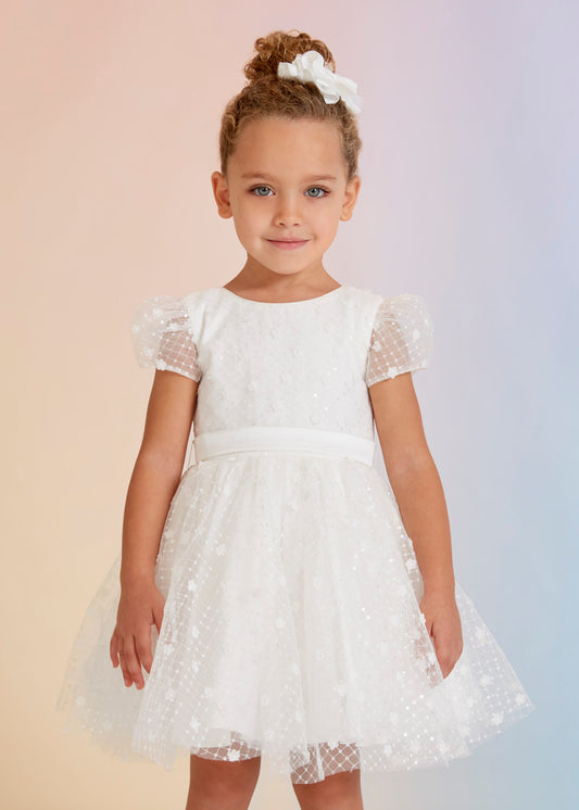 Abel & Lula Sequined Tulle Dress