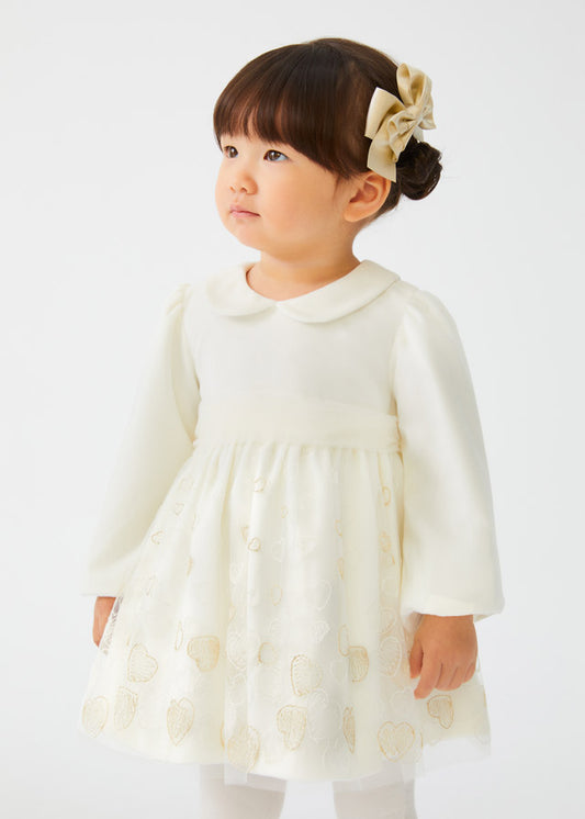 Abel & Lula Embroidered Tulle Dress
