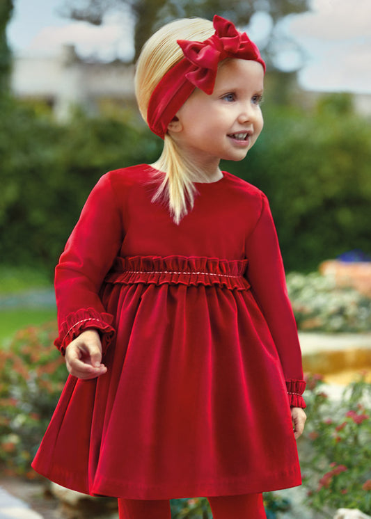 Abel & Lula Velvet Dress