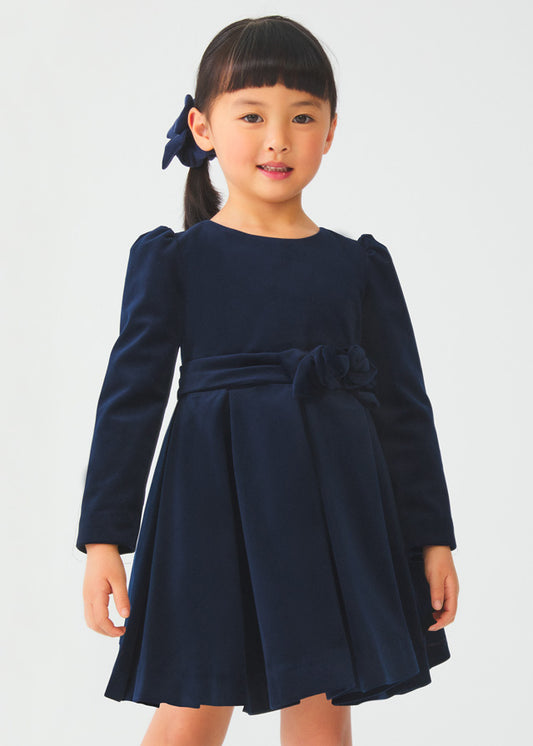 Abel & Lula Velvet Dress