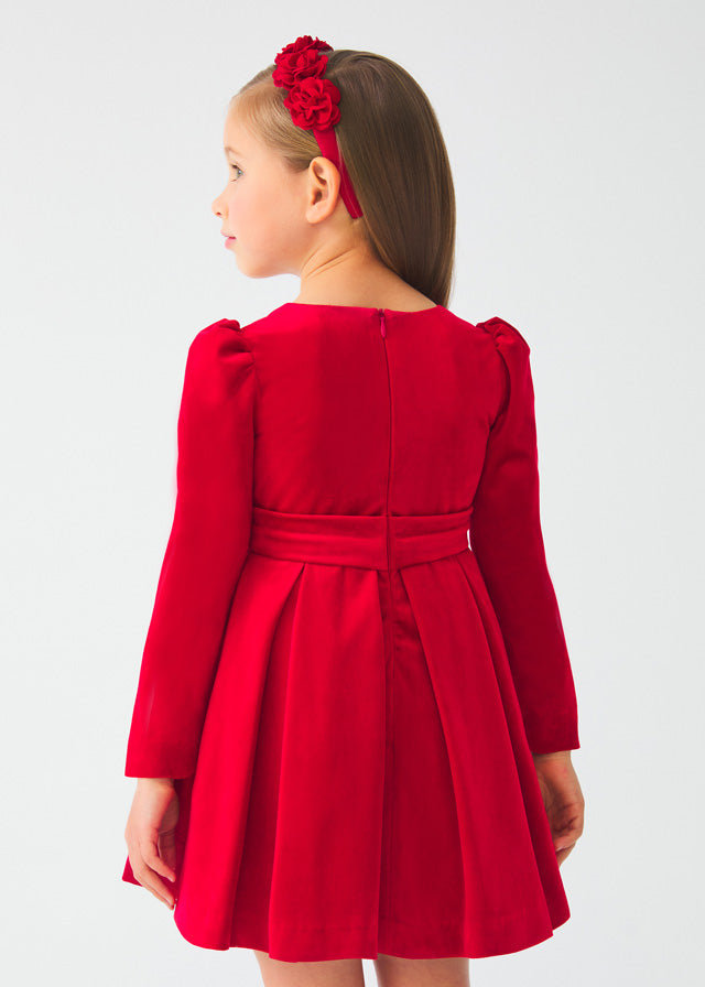 Abel & Lula Velvet Dress