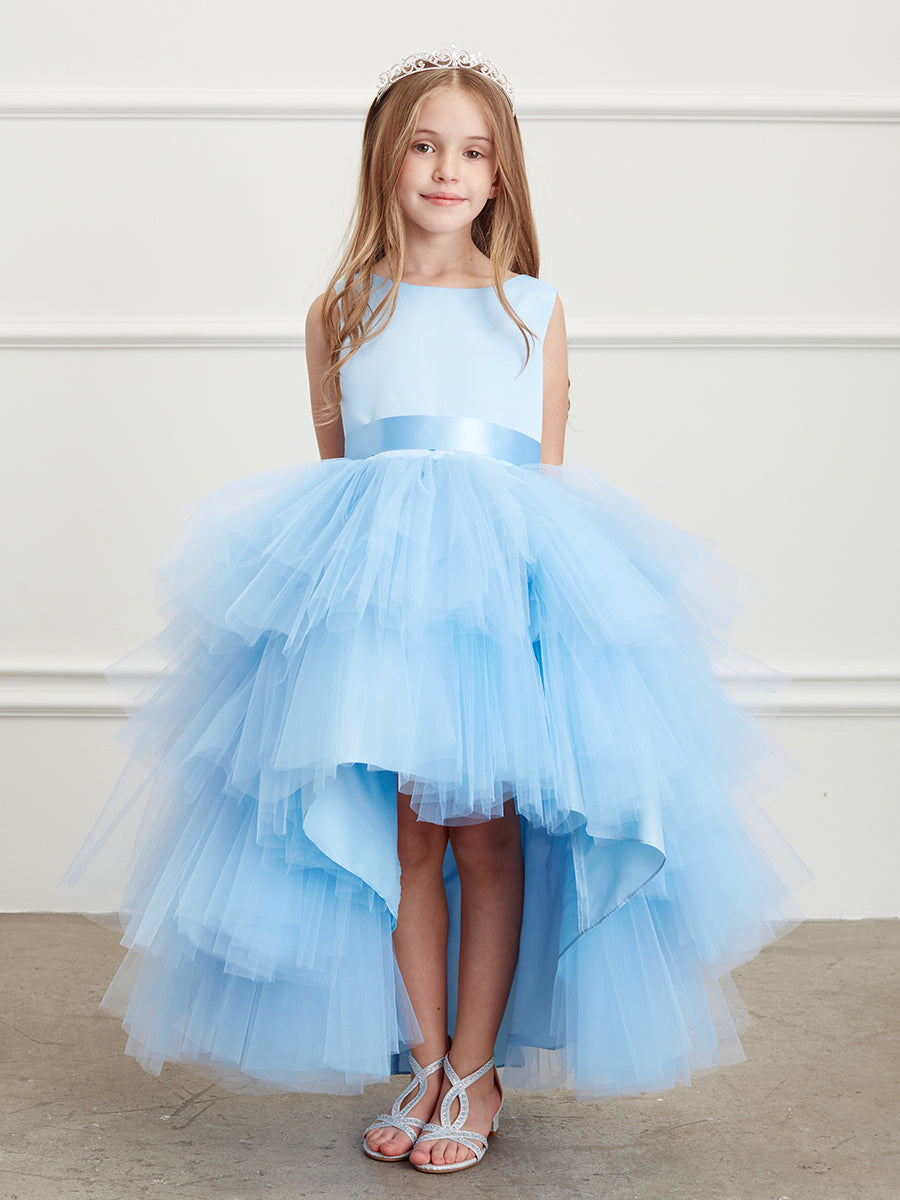 Infant Ruffled Tulle Dress "High-Low"