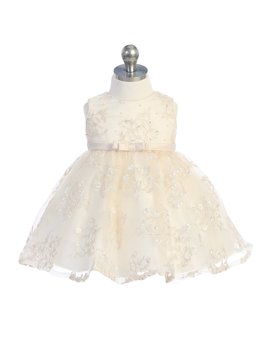 Infant Lace Overlay Dress