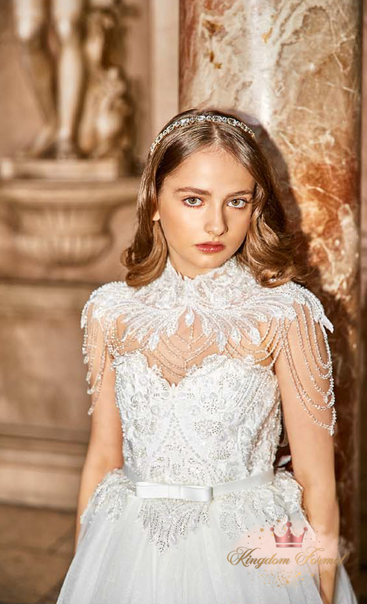 The Devorah Beaded Cape
