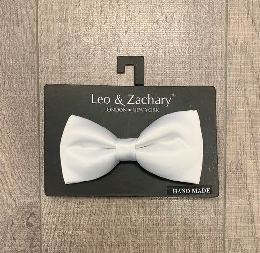 Leo & Zachary Satin Bow Tie