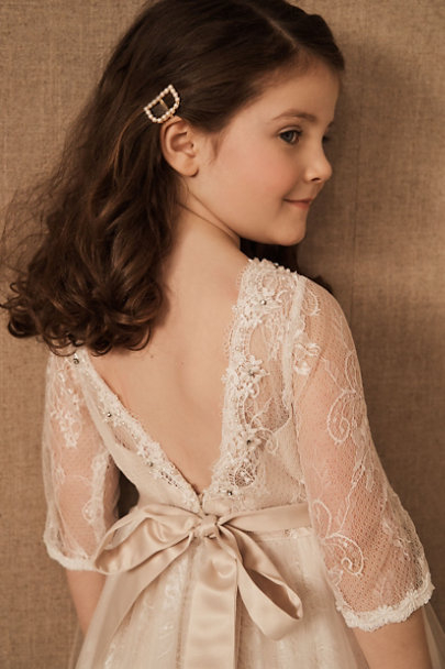 Princess Daliana Long Sleeve Lace Dress