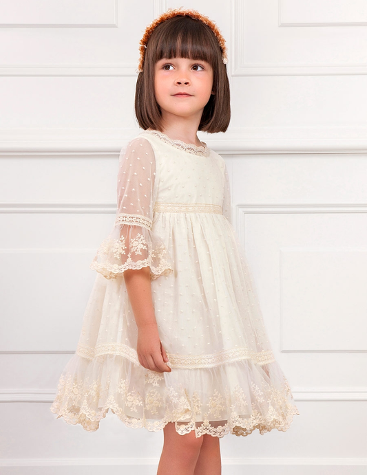 Abel & Lula Embroidered Dress