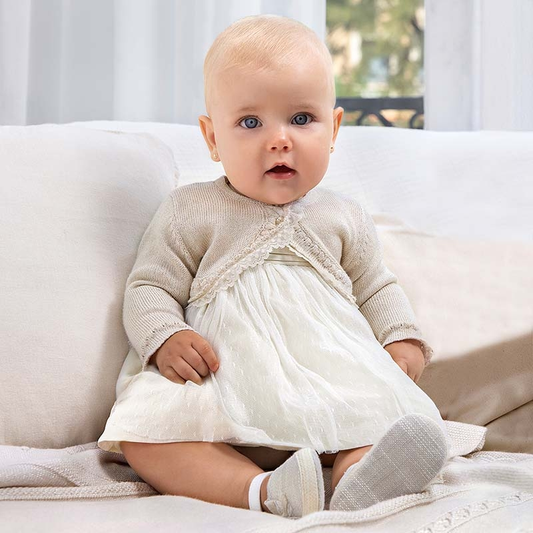 Mayoral Baby Girl Lino Ceremonial Dress