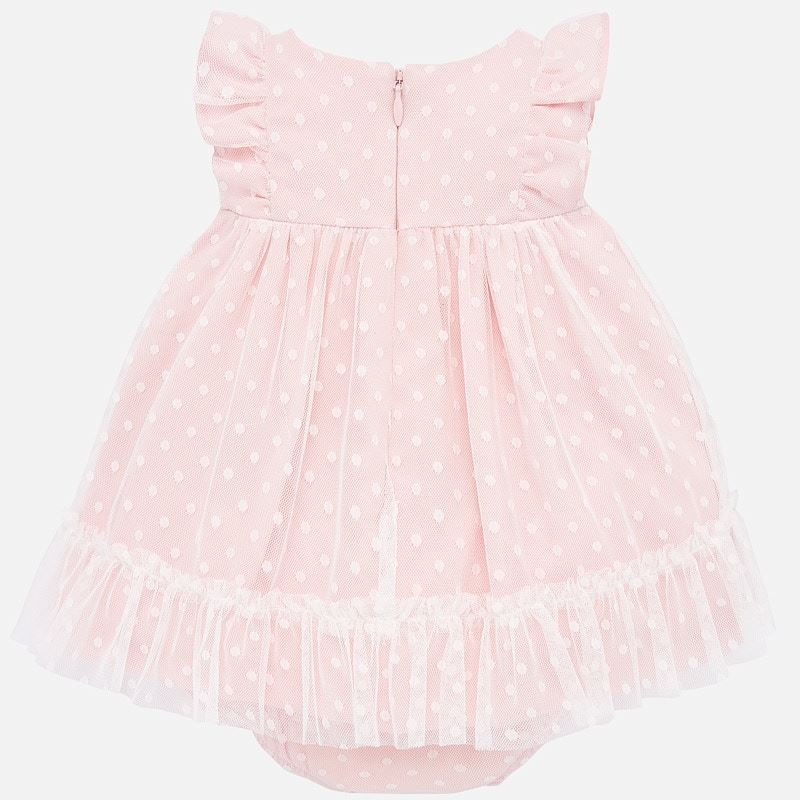 Mayoral Baby girl Tulle Plumeti Dress