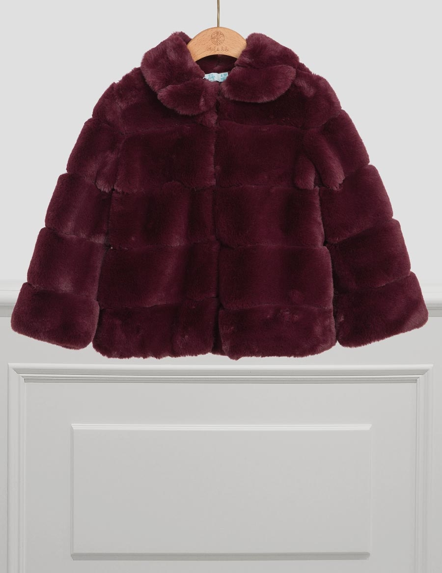 Abel & Lula Faux Fur Coat