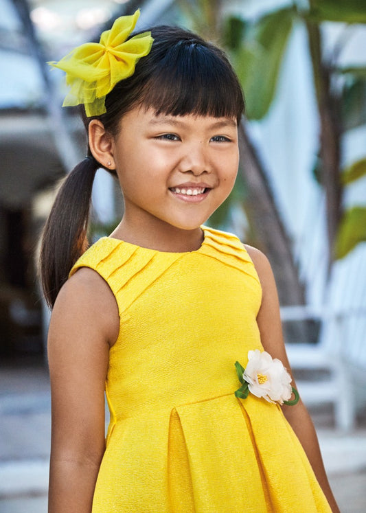 Mayoral Floral applique dress
